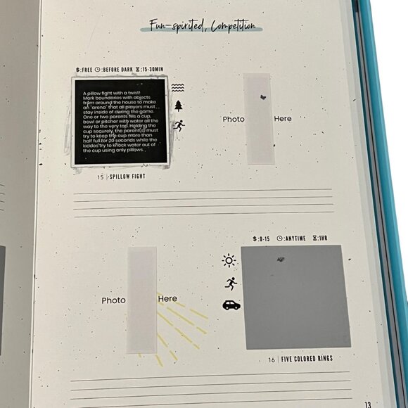 The Adventure Challenge Family Edition Book Fun Activity Ideas & Keepsake - Picture 4 of 5